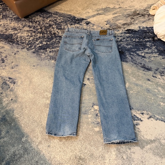5 Pair Lee & Levi’s Men's Straight Leg Jeans in Blue and Black - Picture 5 of 16